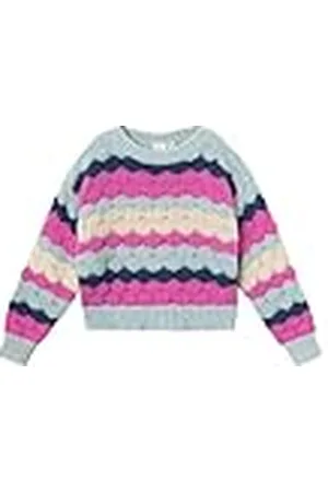 NAME IT Meisjes Nkfnunna Ls Short Knit Gebreide Trui, , 146-152