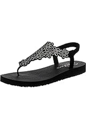 Skechers Dames Meditatie Floral Lover Flip-Flop, , 40 EU