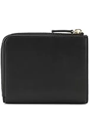 Armani Exchange Dames Jodie, Sustainable, Gold Metal Logo Bi-Fold Wallet, , , Eén maat