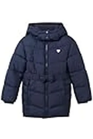 TOM TAILOR Winterjas voor meisjes met capuchon en riem, , 104-110