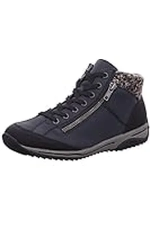 Rieker L5223 Veterlaarzen voor dames, Blue Combination L5223 00, 39 EU