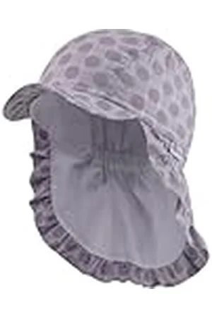 Sterntaler Meisjespet met nekbescherming, stippen, , 49 cm