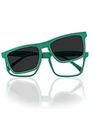 Foreyever Uniseks Kids Clip On Zonnebril, Verde, 42, , 42