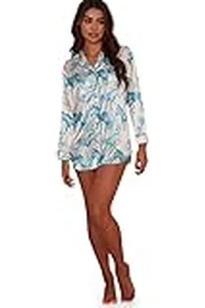 Chi Chi London Vrouwen Zebra Print Nacht Shirt Jurk Set in , , 40