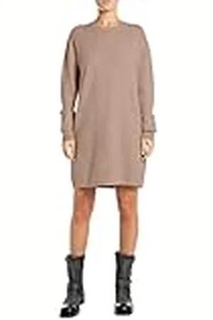Replay Oversized gebreide damesjurk, , XS