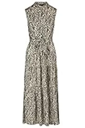 Apart Maxi-jurk voor dames, zwarte steen, normaal, , 36