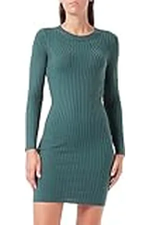 Pieces® Bestseller A/S Dames Pccrista Ls O-Neck Knit Dress Noos Bc Jurk, , S
