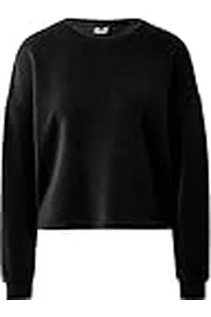 4F Dames sweatshirt BLD039 jeans, Deep Black, XS voor dames, , XS