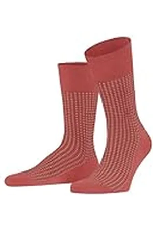 Falke Heren Sokken Uptown Tie M So katoen gedessineerd 1 paar, , 39-40