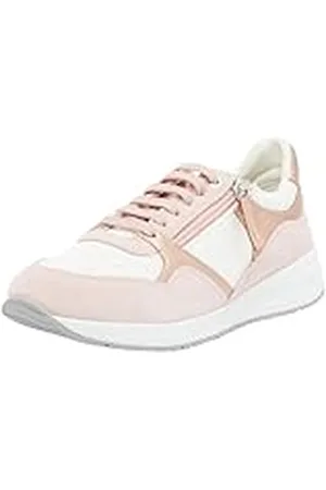 Geox D BULMYA B Sneakers voor dames, LT Rose/White, 37 EU, , 37 EU