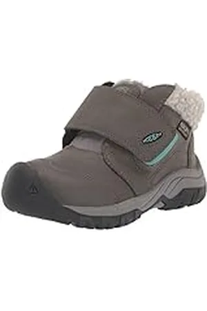 Keen Kootenay 4 Mid Waterdichte enkellaars, Staal Grijs/Porselein, 12 UK Kind