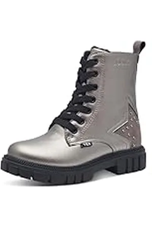 QS by s.Oliver Kinder WL Lace Boot 5-46200-43 Sneeuw, Tin, 3.5 UK, , 35.5 EU