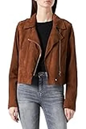 Oakwood Zulina Leren damesjack, , M