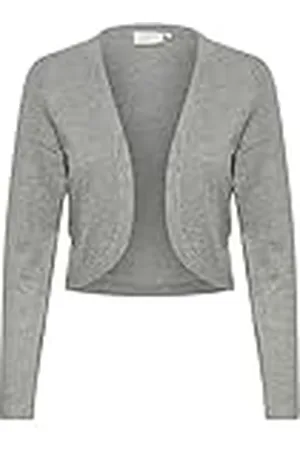 Kaffe Bolero Astrid Bolero voor dames, elegant jasje met lange mouwen, cardigan, bolerojas, , L