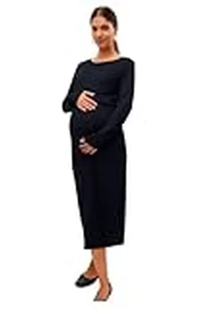 Mama;licious MAMA.LICIOUS MLBRYNNA JUNE LS JRS MIDI jurk 2F NOOS, , M