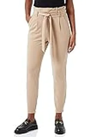 VERO MODA Bestseller A/S Dames VMLUCCAEVA HR Paperbag Pant GA NOOS broek, , XL/34, , 34 NL/XL