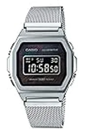 Casio Collectie Womens digitaal horloge met roestvrij stalen band, , 40, armband