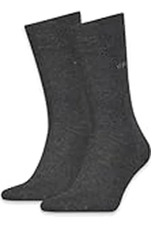 Calvin Klein Casual Flat Knit Cotton Crew Socks voor heren, 2 stuks, , 43-46 EU