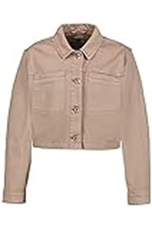 Garcia Kids Meisjes Colbert + Gilet lichte katoenen jas, warm tan, 176, Warm dan, 176 cm