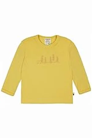 loud + proud Unisex kinderen Derby Rib met opdruk, GOTS-gecertificeerd shirt, , 74/80