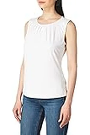 Calvin Klein Vrouwen Plooi Hals Mouwloos Cami, , 4
