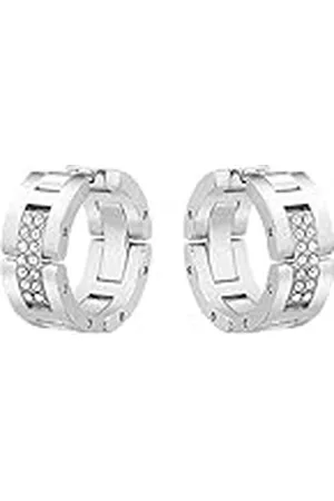 HUGO BOSS Sieraden Dames THALIA Collectie Scharnier Oorbellen RVS - 1580380, Eén maat, Roestvrij staal, Geen edelsteen