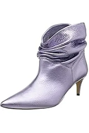 L37 Handmade Shoes Chasing Stars Enkellaarsjes voor dames, lila, 36 EU