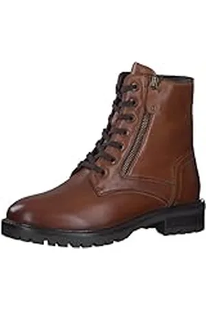 QS by s.Oliver Dames Lace Boot Flat 5-25219-41 Enkellaarsjes, , 42 EU
