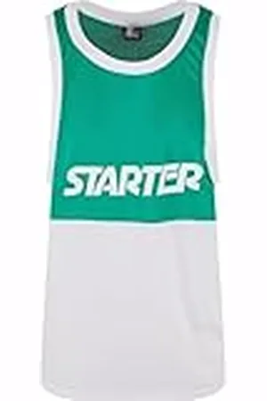 STARTER BLACK LABEL Heren Top Starter Split Mesh Tank Top S/M, , S/M