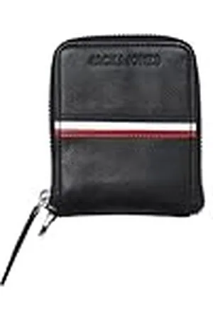 JACK & JONES Heren JACELIAS Leather Wallet Portemonnee, , One Size, , One size