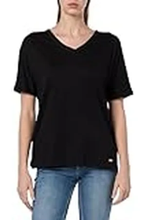 Geox Woman W T-shirt T-shirts Black_S, , S