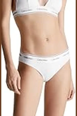 Calvin Klein Bikinibroekje voor dames met iconische riem, , M