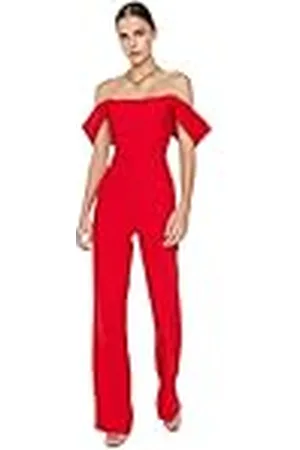 Trendyol Effen geweven jumpsuit voor dames, , 68