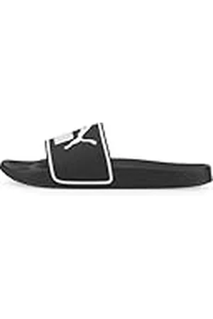 PUMA Leadcat 2.0 uniseks-volwassene Slippers Slide, BLACK- WHITE, 46 EU