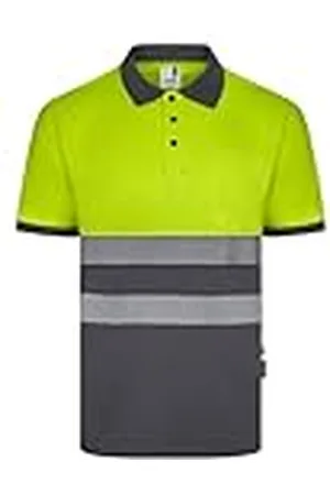 Velilla 305533; poloshirt van gerecycled polyester, tweekleurig, korte mouwen, segmentband, , maat L, , L