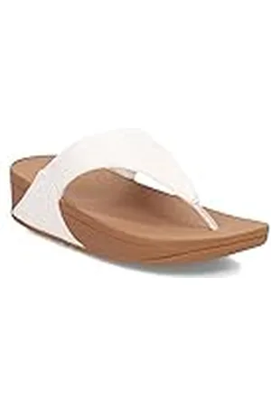 FitFlop Lulu lederen teenslippers voor dames, , 40 EU