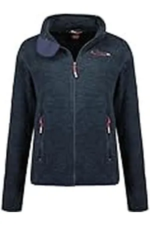 Geographical Norway Tyrell Lady - Dunne fleece voor dames, warm, ritssluiting, herfst, winter, lente, warm, dames, lange mouwen, kleding, bonttrui, zacht, comfortabel, , L