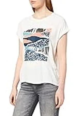 QS by s.Oliver Dames Ärmellos mouwloos T-shirt Loose FIT, , 44