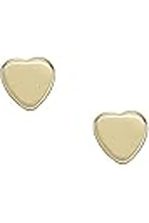 Fossil Oorknopjes voor Dames Hearts Goudkleurige Roestvrijstalen, JF04388710