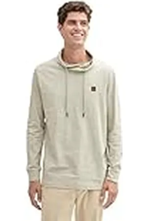 TOM TAILOR T-shirt met lange mouwen voor heren, , XXL