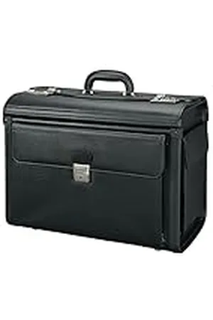 Alassio VICENZA, 45047, pilotenkoffer, gemaakt van duurzaam imitatieleer, ca. 46 x 35 x 21,5 cm, , , 46 cm, pilotenkoffer