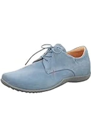 Think! Heren Stone_3-000275 chroomvrij gelooid duurzaam vervangbaar voetbed veterhalfschoenen, , 41 EU, , 41 EU