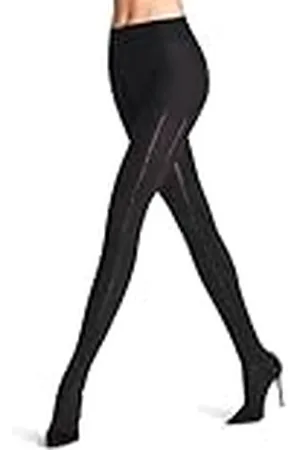 Falke Dames Panty Needlepoint W Ti katoen wol eenkleurig 1 paar, , 36-38