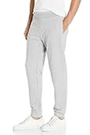 Armani Exchange Joggingbroek met trekkoord voor heren met logo en ritszak, Bc06 Legering Heather, M