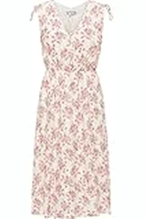 USHA Damesjurk met bloemenprint, wolwit roze, L