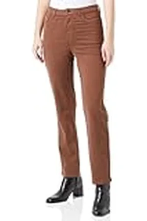 Kaffe Damesjeans, kleurrijk, cropped legs, straight fit, hoge taille, regular fit, dames, , 40