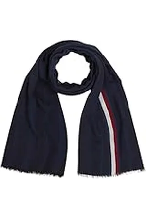 Tommy Hilfiger Dames ESSENTIAL FLAG SJAAL AW0AW17345 Mid Weight Sjaal, , OS, , Eén maat