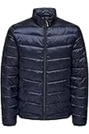 Only & Sons Mannelijke gewatteerde jas ONSCARVEN QUILTED PUFFER OTW NOOS, , L