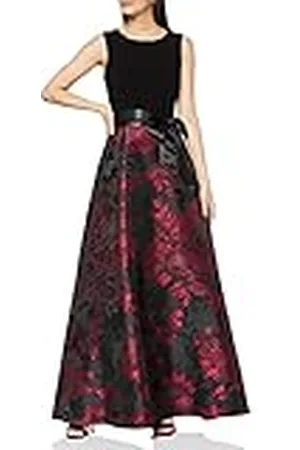 Gina Bacconi Dames Jacquard Maxi Jurk Cocktail, , 38