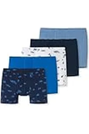 Schiesser Jungen 5 Pack Boxershort Unterhosen - 95/5 Organic Bio Baumwolle - Größe 92 bis 140